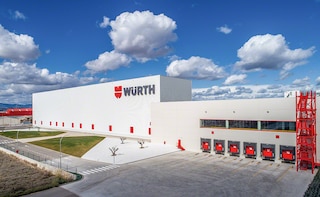 Podjetje Würth širi svoje skladiščne zmogljivosti s projektom podjetja Mecalux »na ključ«