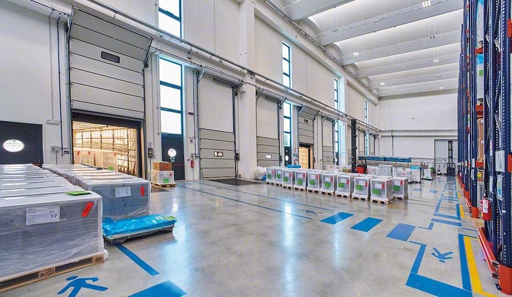 Prejem blaga v skladišču