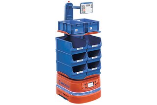 AMR 100 z jamborom je idealen za postopke komisioniranja na podlagi sodelovanja