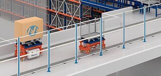 Varnostna ograja omeđuje krug od električnega enotirnega sistema Varnostna ograja omeđuje krug od električnega enotirnega sistema